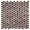 Andova Tiles SAMPLE Orb 075 x 075 Metal Penny Round Mosaic Tile SAM-ANDORB254 - alternate 4